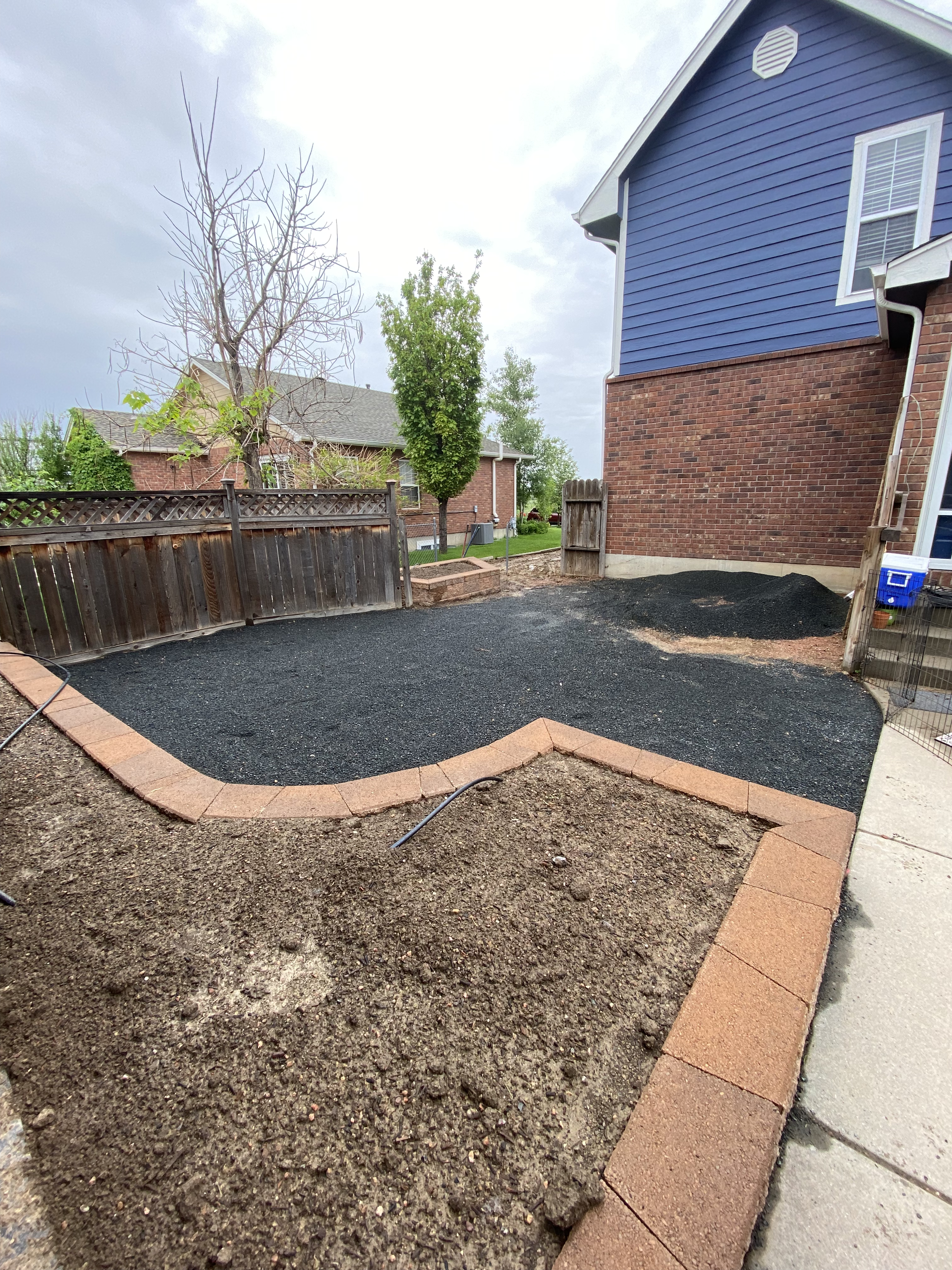 Custom patio project by F Masonry