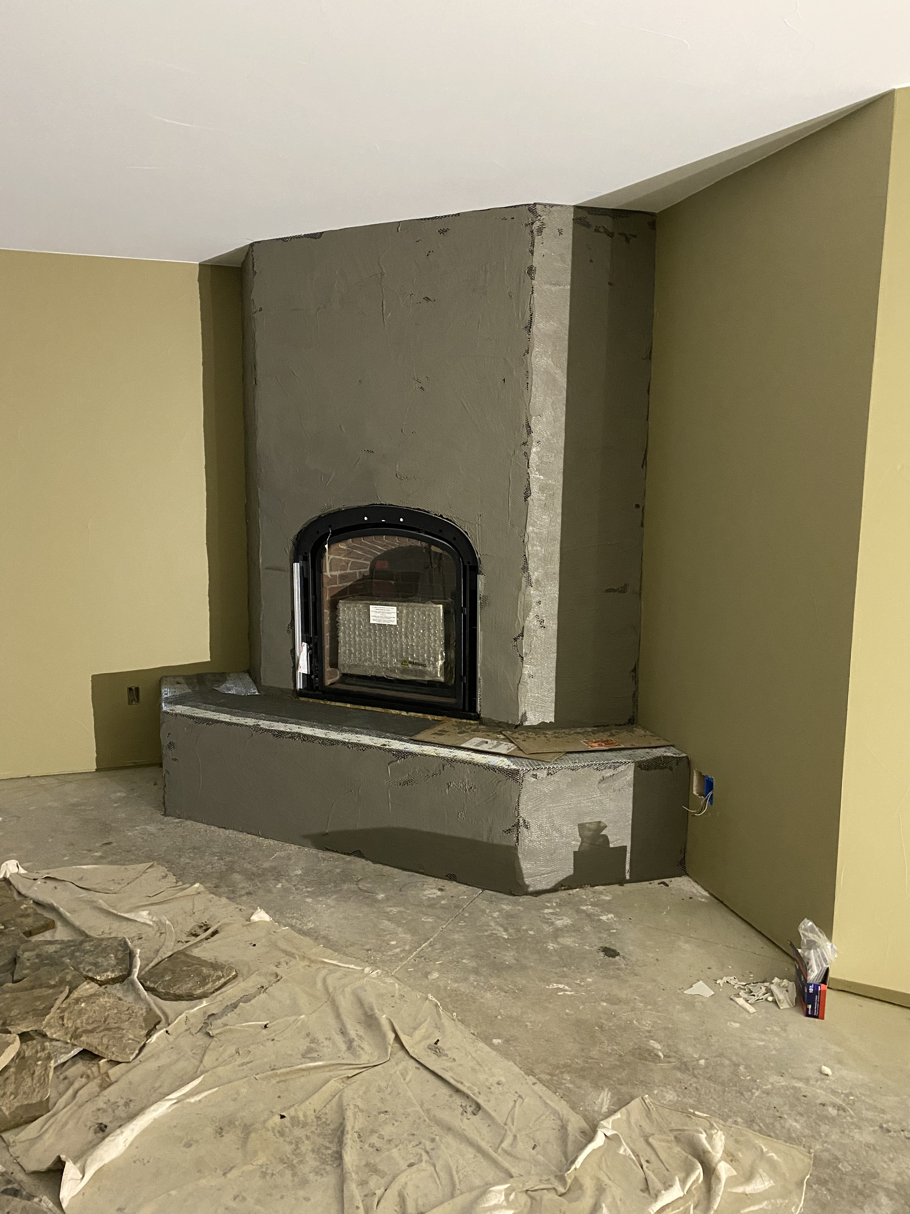 Custom brick wall built in Cheyenne Wyoming by F Masonry