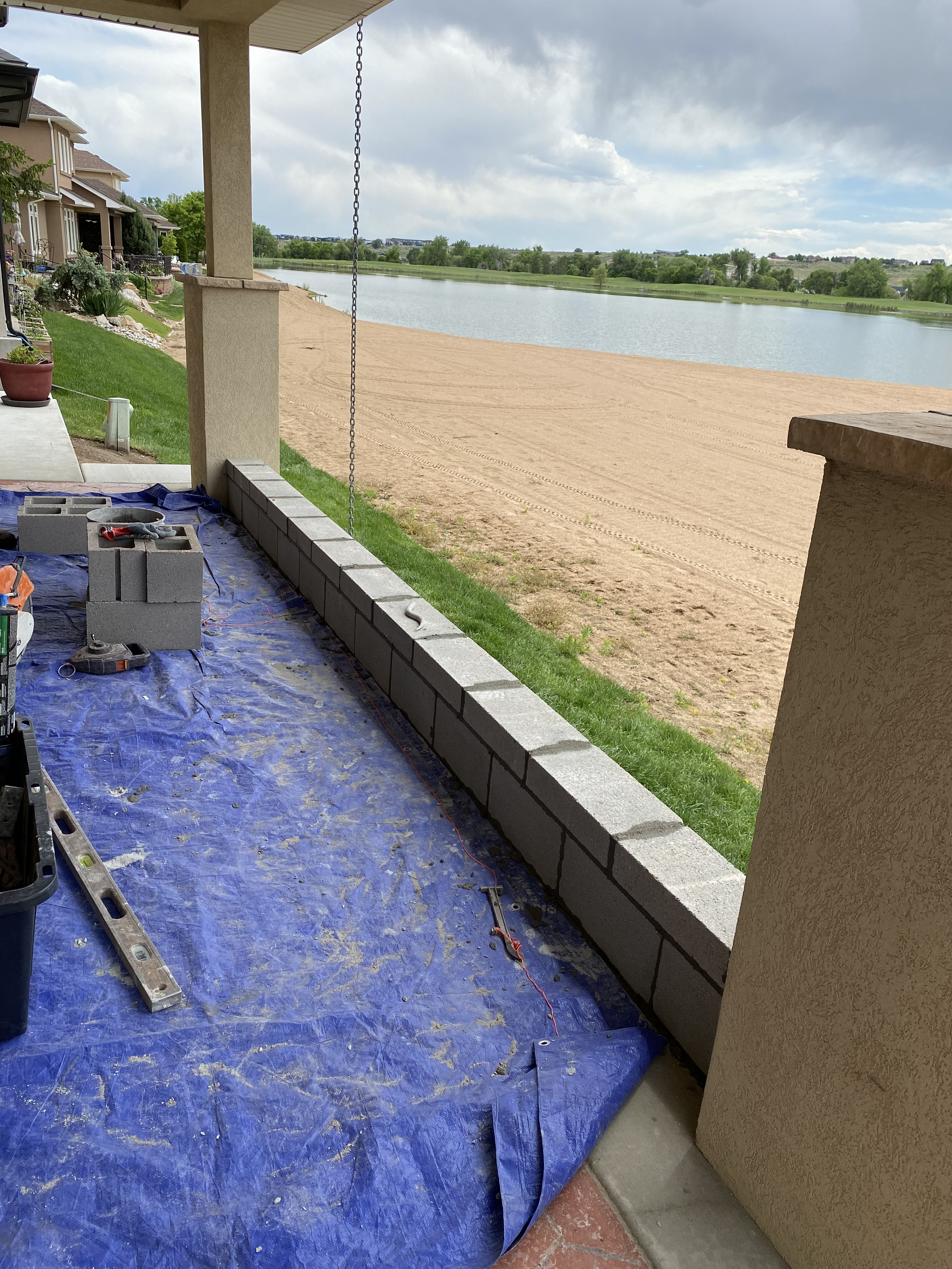 Custom stucco by F Masonry in greeley colorado